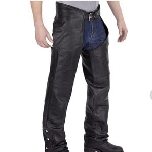 Golden Crown by Bristol  Unisex Black Leather Festival Biker 1990s 2000s